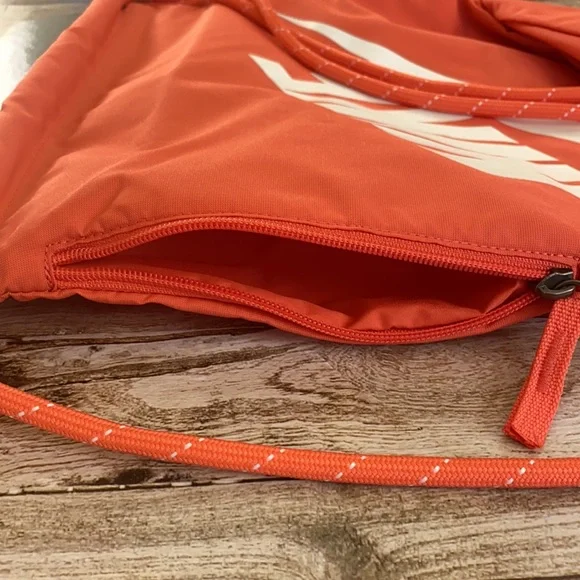 NWT - Nike Heritage Drawstring Gymsack, Color: Magic Ember - Picture 3 of 5
